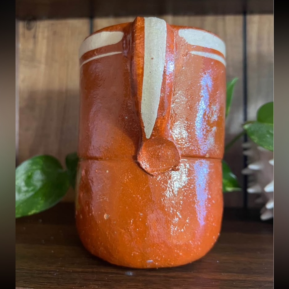 Mexican Clay Jarrito Mug - Picture 2 of 10